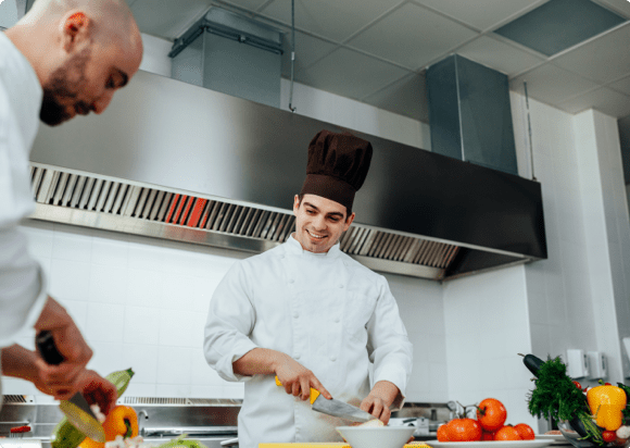 Chef kitchen - Hospitality and Food Safety by Pineapple Academy and HealthStream